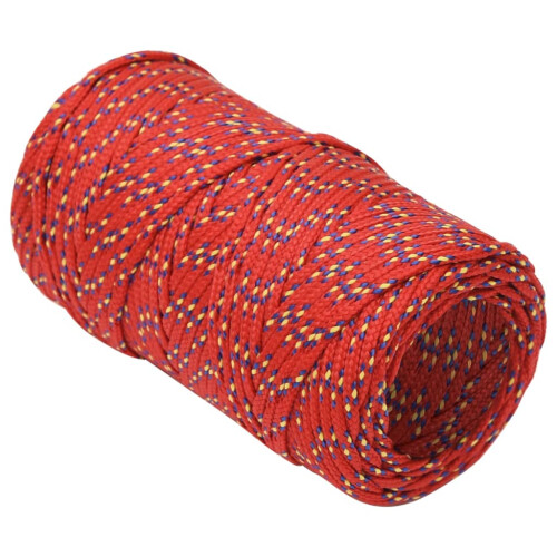 Berkfield Boat Rope Red 2 mm 100 m Polypropylene 2