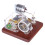 Stirling Engine Model with Music Box, Educational Hot Air Engine Toy Kit for Science Experiment 2