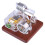 Stirling Engine Model with Music Box, Educational Hot Air Engine Toy Kit for Science Experiment 5