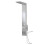 Berkfield Shower Panel System Stainless Steel Square 3