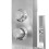 Berkfield Shower Panel System Stainless Steel Square 8