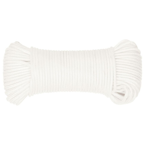 Berkfield Boat Rope Full White 5 mm 100 m Polypropylene 2