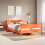 Berkfield Bed Frame without Mattress Wax Brown 140x190 cm Solid Wood Pine 1