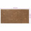Berkfield Mattress Pad 100x200 cm Coir 7