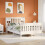 Berkfield Bed Frame without Mattress White 140x200 cm Solid Wood Pine 1