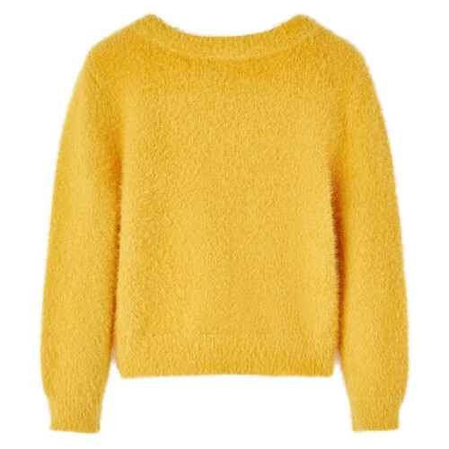 Kids' Sweater Knitted Ochre 92 1