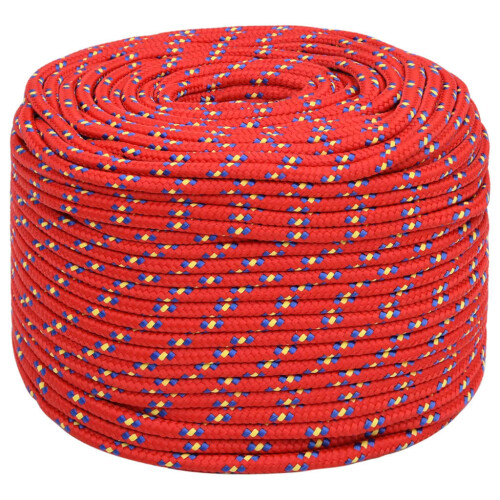Berkfield Boat Rope Red 8 mm 25 m Polypropylene 1