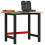 Berkfield Workbench 100x60x81.5 cm Solid Wood Oak 1