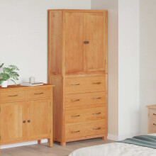 Berkfield Storage Furniture Set with Drawer Brown Engineered wood
