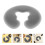 Support Silicone Gris Trou Pour Lit Salon Beauté 10