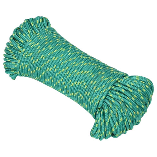 Berkfield Boat Rope Green 3 mm 250 m Polypropylene 1