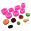 Collection de moules en Silicone durables, 7 pièces, pour la 2