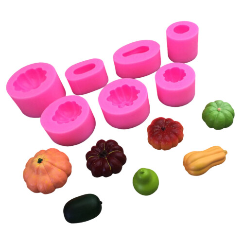 Collection de moules en Silicone durables, 7 pièces, pour la 1