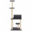 Berkfield Cat Tree with Sisal Scratching Posts Dark Grey 136 cm 5