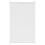 Plisse Blind 70x150cm White Pleated Blind 2