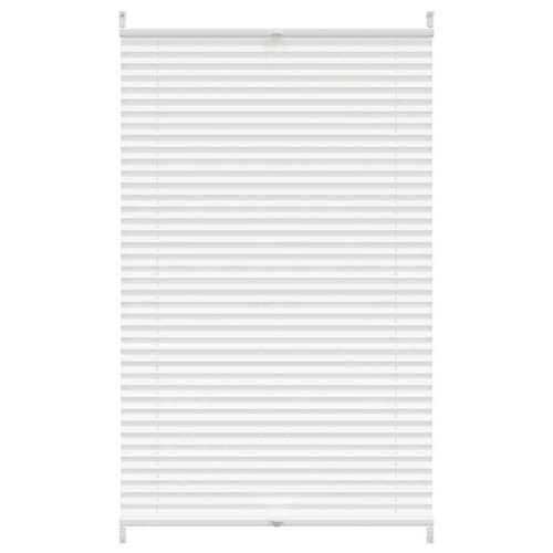Plisse Blind 70x150cm White Pleated Blind 1