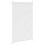 Plisse Blind 70x150cm White Pleated Blind 4