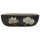 Berkfield Countertop Basin Grey and Black Rectangular 48x37.5x13.5 cm Ceramic 3
