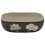 Berkfield Countertop Basin Grey and Black Rectangular 48x37.5x13.5 cm Ceramic 4