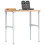 Berkfield Workbench 100x60x(73-99.5) cm Solid Wood Beech Rectangular 1