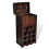 Berkfield Wooden Wine Rack for 9 Bottles with Storage 3