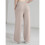 Dames High Waisted Baggy Sweatpants Khaki S 3