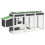 Berkfield Chicken Coop Grey 204x50x84 cm Solid Wood Pine 3