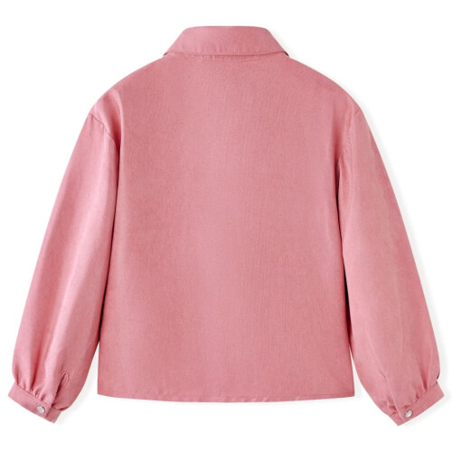 Kids' Blouse with Lantern Sleeves Old Rose 140 1
