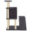 Berkfield Cat Tree with Sisal Scratching Posts Dark Grey 97 cm 5