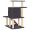 Berkfield Cat Tree with Sisal Scratching Posts Dark Grey 97 cm 6