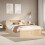 Berkfield Bed Frame without Mattress 135x190 cm Double Solid Wood Pine 1