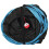 Berkfield Cat Tunnel 4-way Black and Blue 132 cm Polyester 4