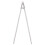 Berkfield Folding Parking Sign Stainless Steel 3