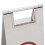 Berkfield Folding Parking Sign Stainless Steel 4