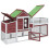 Berkfield Chicken Coop Mocha 186.5x58.5x113 cm Solid Wood Pine 4