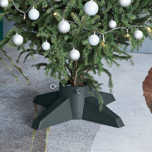 Berkfield Christmas Tree Stand Green 55.5x55.5x15 cm