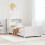 Berkfield Bed Frame without Mattress White 75x190 cm Small Single Solid Wood Pine 1
