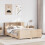 Berkfield Bed Frame without Mattress 135x190 cm Double Solid Wood Pine 1