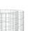 Berkfield Gabion Fire Pit ò 100 cm Galvanised Iron 4