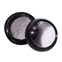 Cat Eye Nail Powder Silver Magnetic Quicksand Effect Glitter Nail Highlighter Powder for Multi‑Style Nail Art