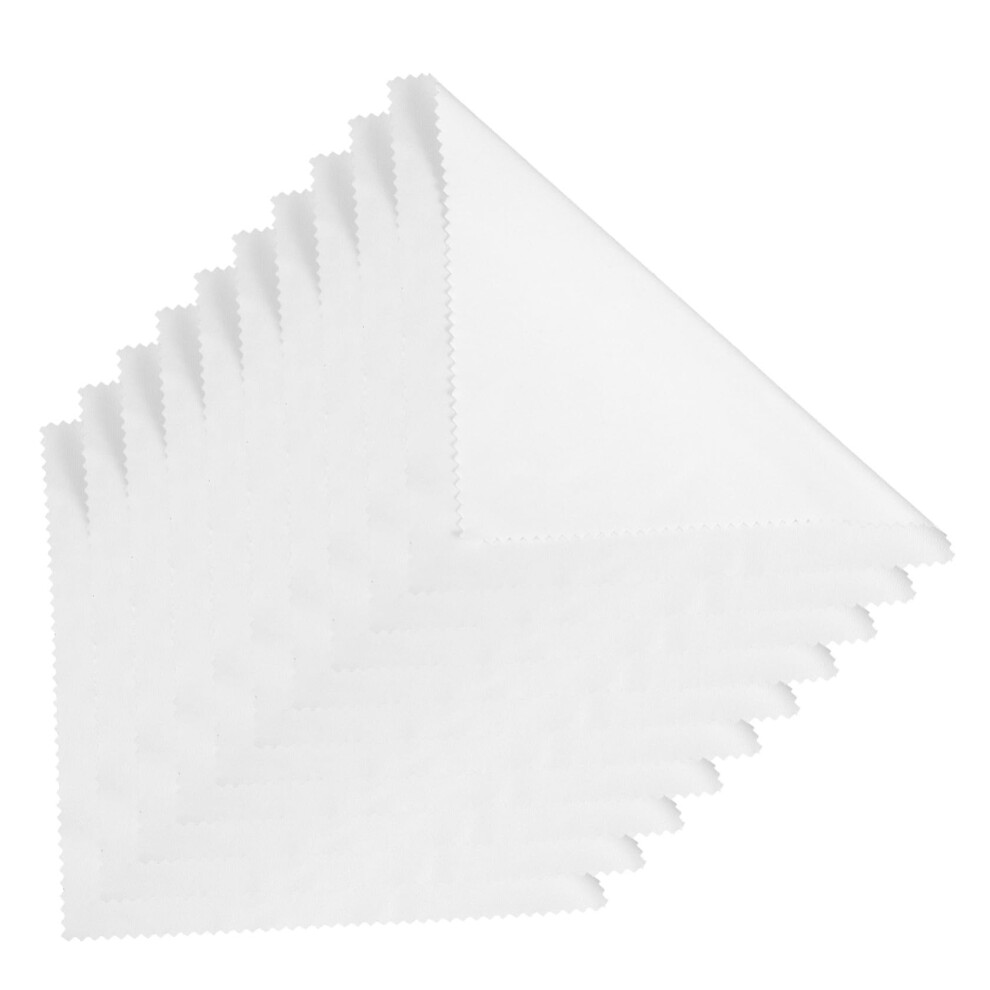 50pcs Microfiber Cleaning Cloth Lint Lens Wipes for Eyeglasses Cameras and Screens