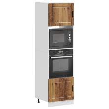 Berkfield Oven Cabinets 2 pcs Porto Old Wood Engineered Wood