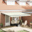 Berkfield Awning Frame Cream 450 x 300 cm Polyester with PU coating 1