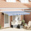 Berkfield Awning Frame Blue and White 350 x 200 cm 1