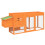 Berkfield Chicken Coop Brown 204x50x84 cm Solid Wood Pine 2