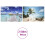 Berkfield Folding Room Divider 217x170 cm Beach 6