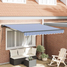 Berkfield Awning Frame Blue and White 300 x 250 cm