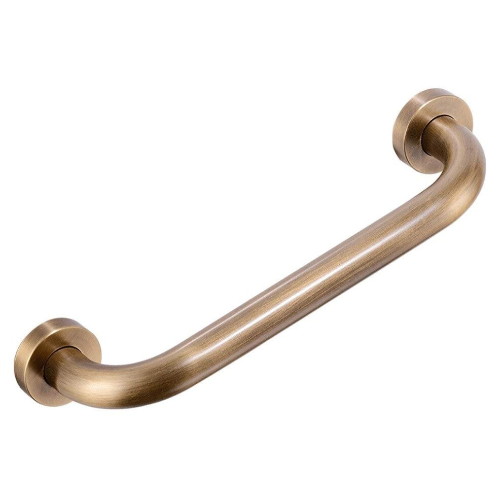 Bathroom Grab Bar 300mm NonSlip Secure Grip Wall Mounted Shower Safety Handrail for Elderly Disabled