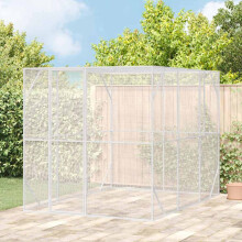 Berkfield Bird Cage Anthracite 210 x 304 x 213 cm Galvanised Steel
