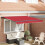 Berkfield Awning Frame Red 300 x 250 cm Polyester with PU coating 1